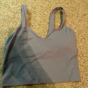 Lululemon align tank top, light blue, size 6/8